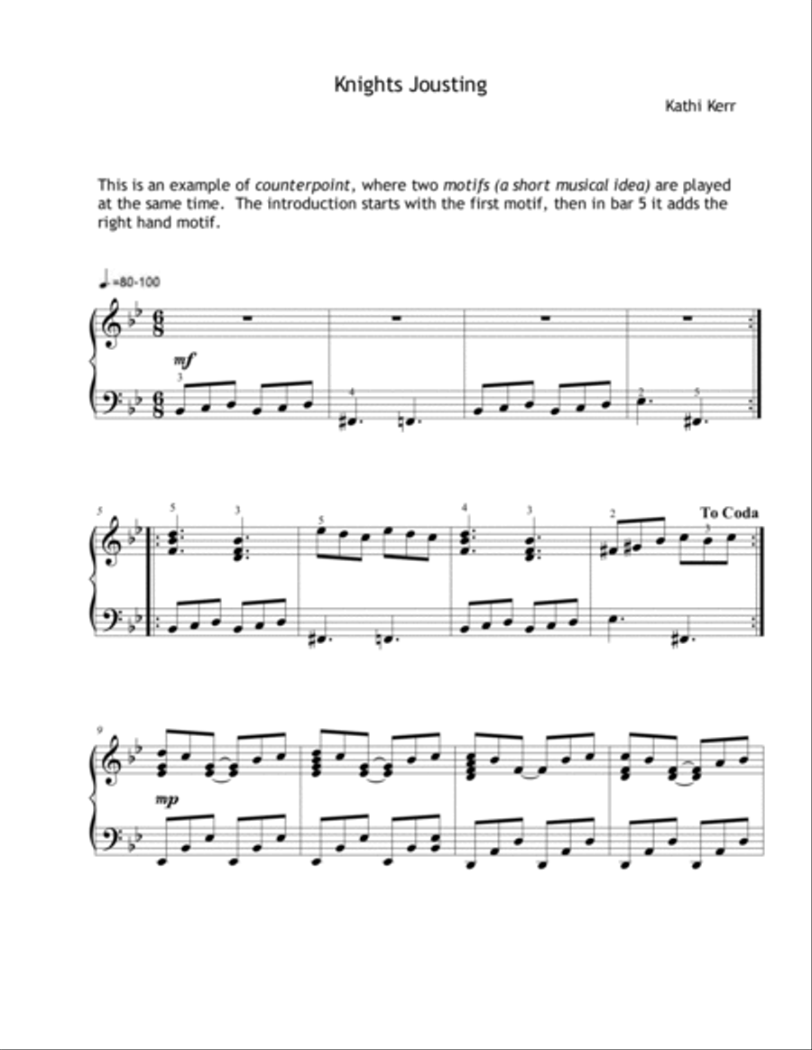 Short Piano Songs Volume 2 Early Advanced Piano Solo scores gallery preview page 2