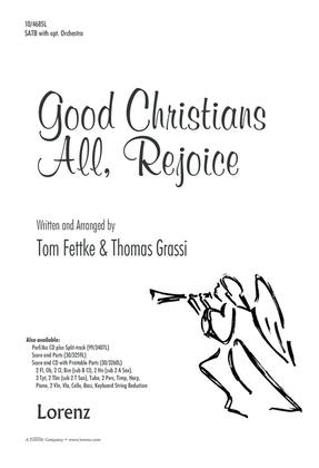 Book cover for Good Christians All, Rejoice