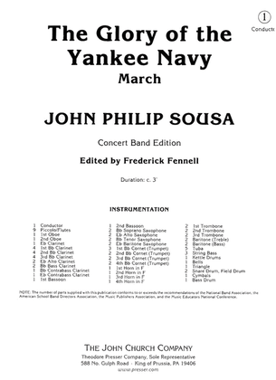 Book cover for The Glory of the Yankee Navy