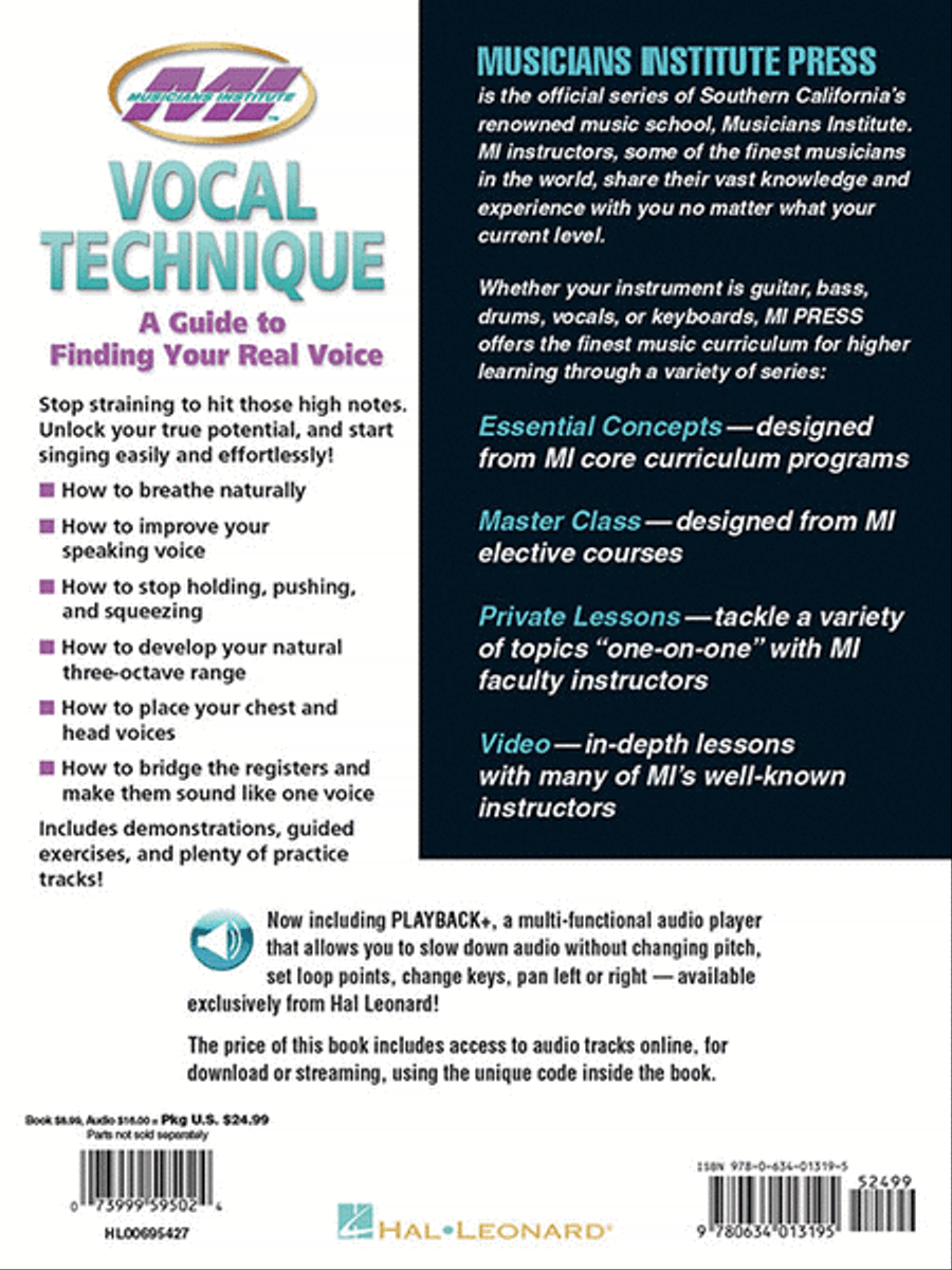 Vocal Technique - A Guide to Finding Your Real Voice Voice scores gallery preview page 8