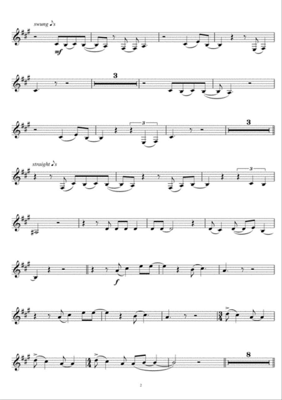 It Must Be Love Clarinet Solo scores gallery preview page 2