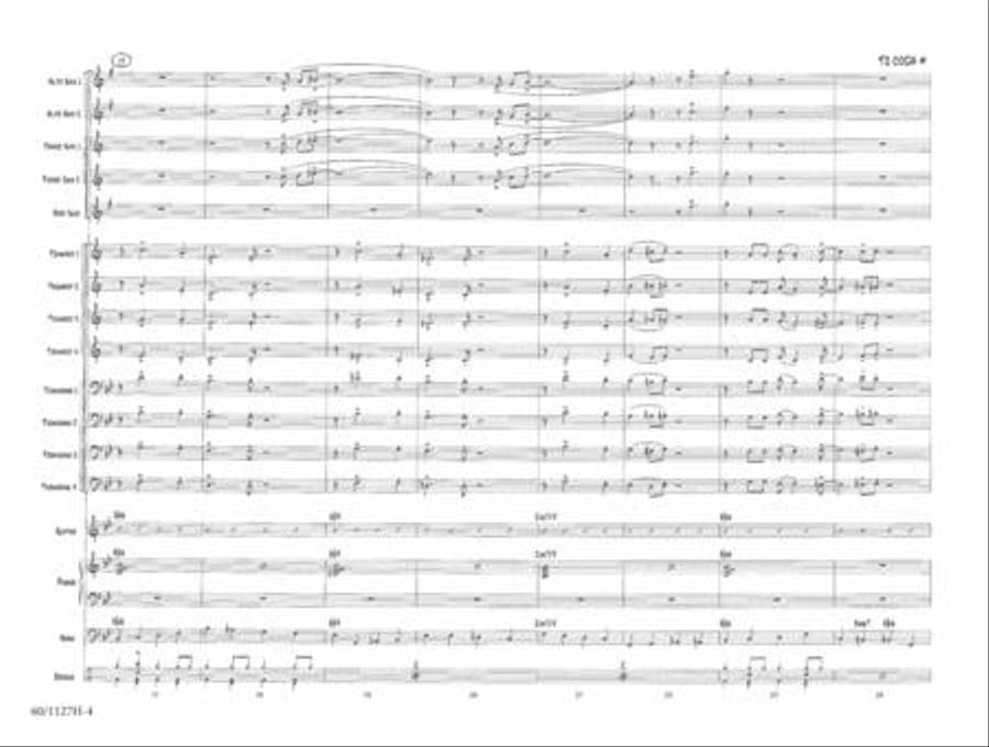 The Wicked Boogie Woogie - Score Jazz Ensemble scores gallery preview page 4