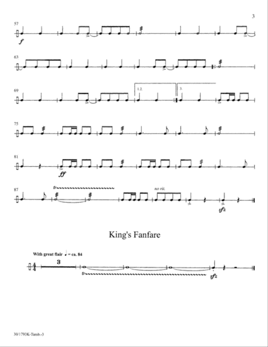Good King Wenceslas - Inst Parts Choir scores gallery preview page 10