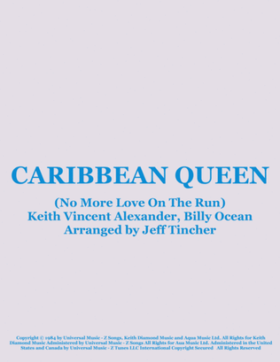 Caribbean Queen (no More Love On The Run)