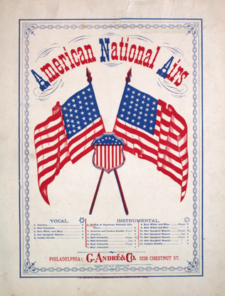 Book cover for American National Airs. Centennial Medley