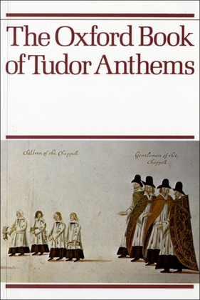 Book cover for The Oxford Book of Tudor Anthems