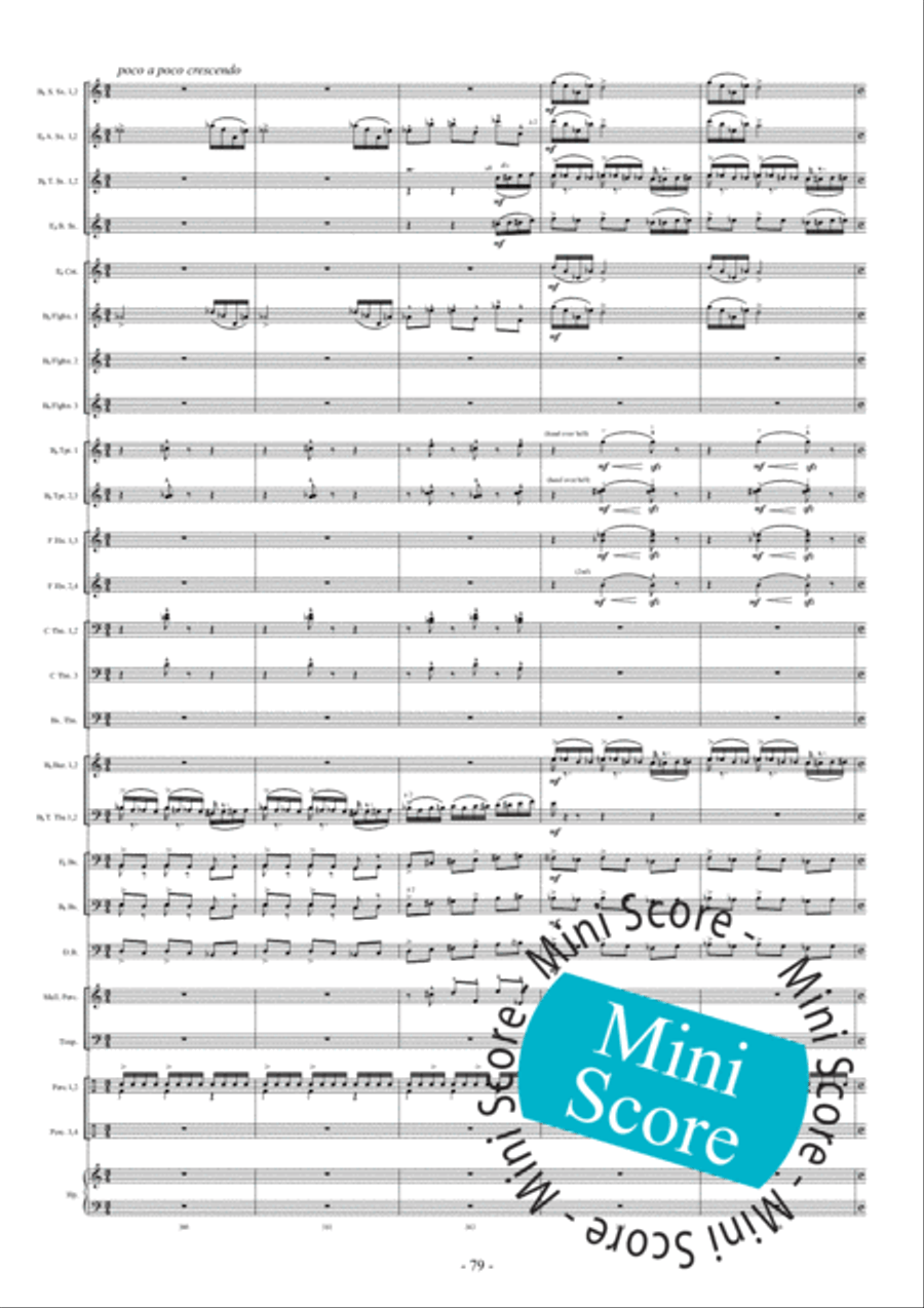 Migyur Fanfare Band scores gallery preview page 85