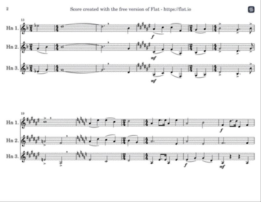 Portal Brass Ensemble scores gallery preview page 2