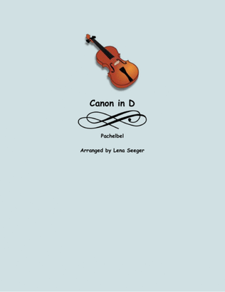 Canon in D (unaccompanied viola)