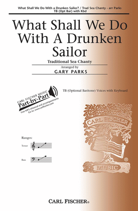 Book cover for What Shall We Do With A Drunken Sailor?