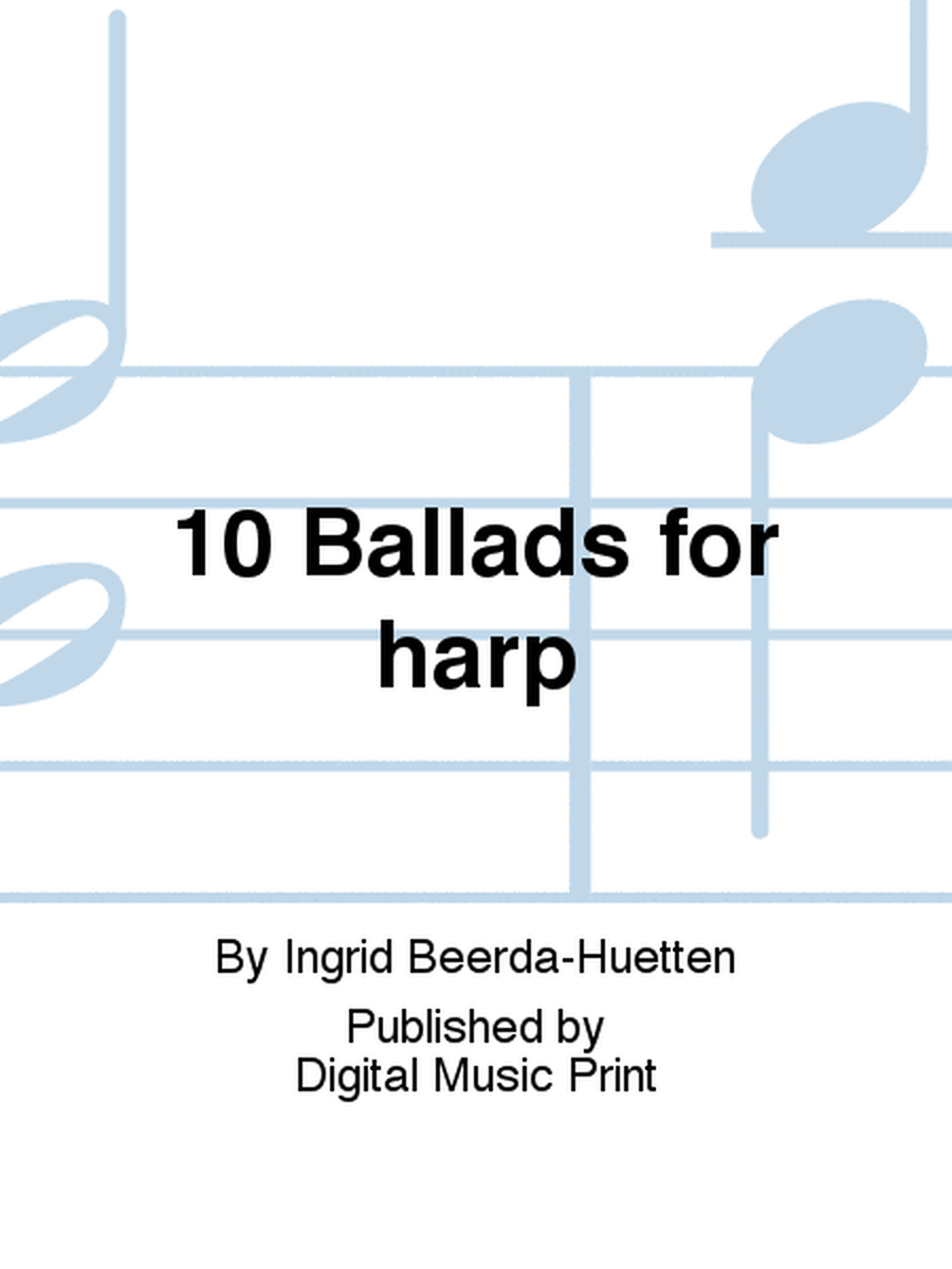 10 Ballads for harp