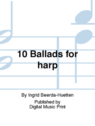 10 Ballads for harp