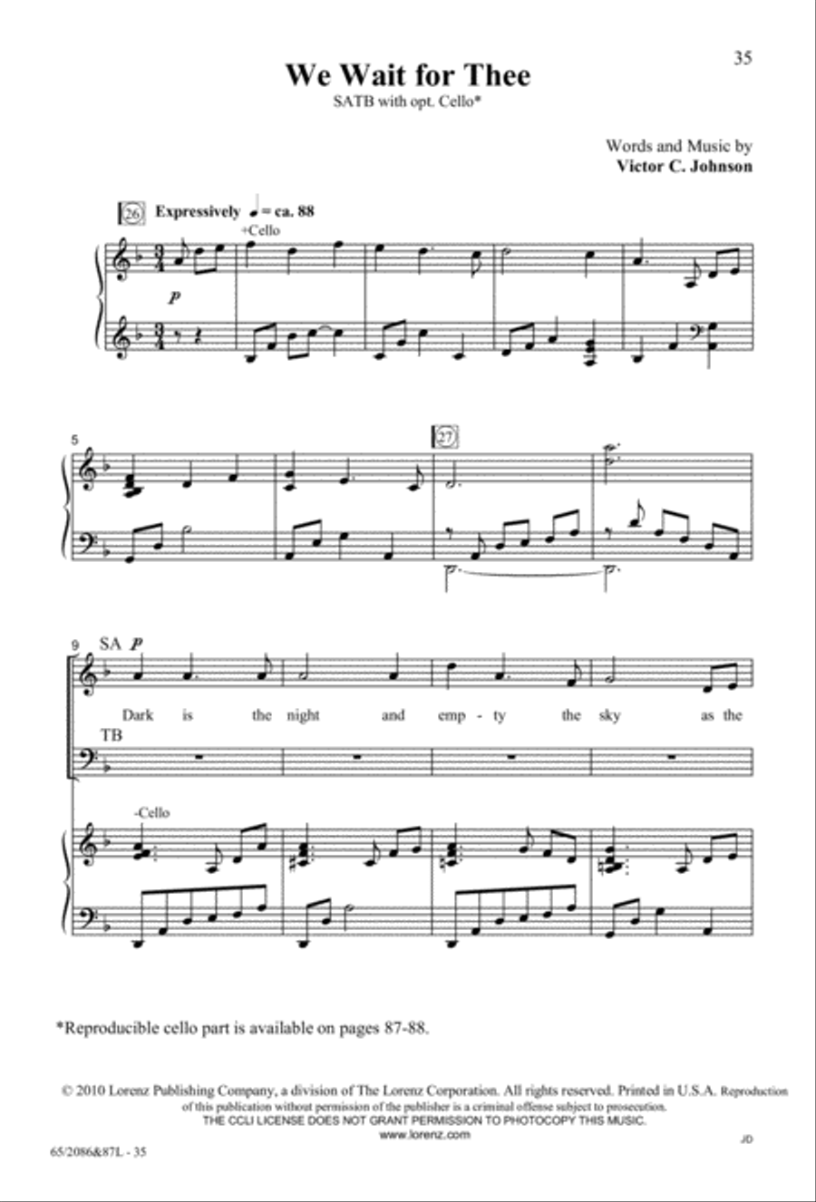 God With Us! - SATB with Performance CD image number null