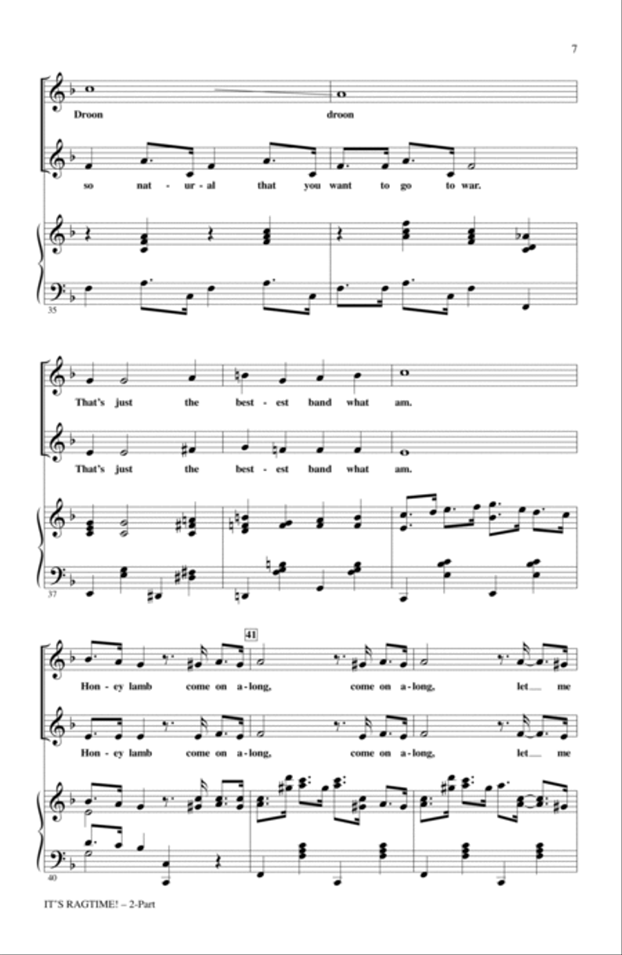 It's Ragtime! 2-Part scores gallery preview page 6