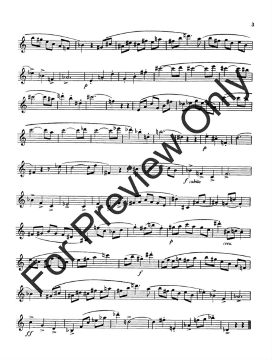 Petite Suite Petite Suite Alto Saxophone scores gallery preview page 6
