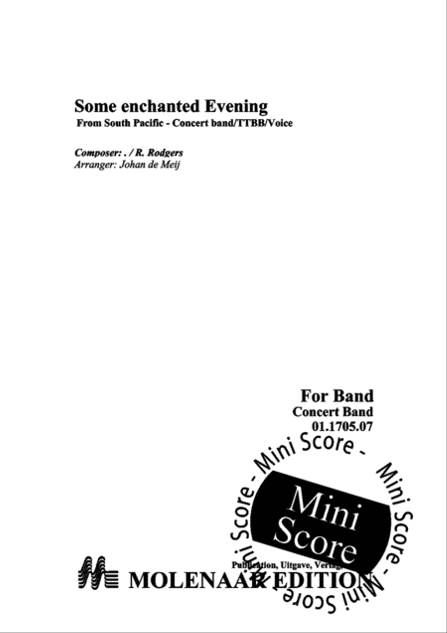 Some Enchanted Evening Some Enchanted Evening Mixed Choir scores gallery preview page 3