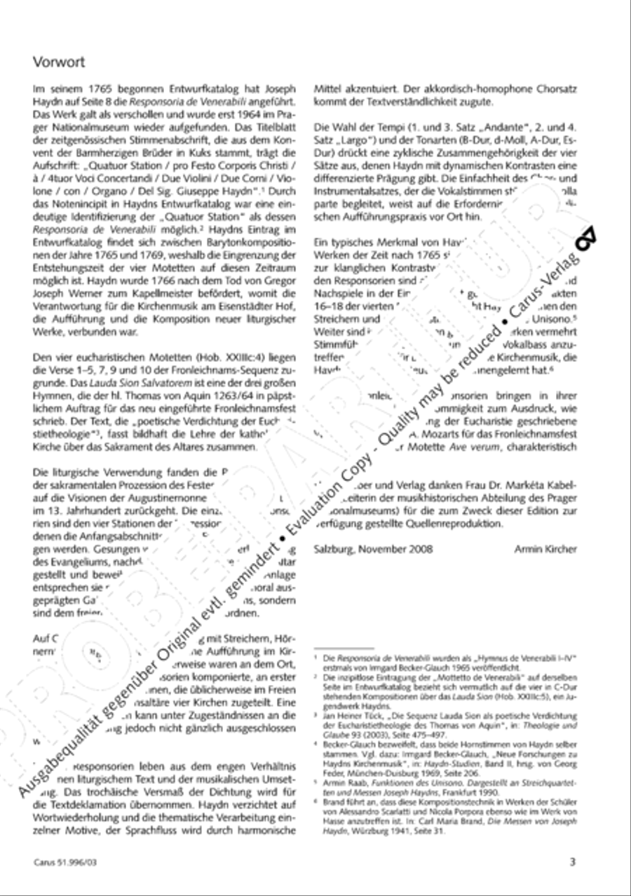 Responsoria de venerabili Sacramento 4-Part scores gallery preview page 4