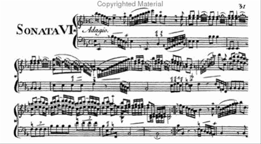 First book of sonatas for violin with continuo bass Violin scores gallery preview page 2