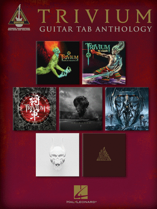 Book cover for Trivium - Guitar Tab Anthology