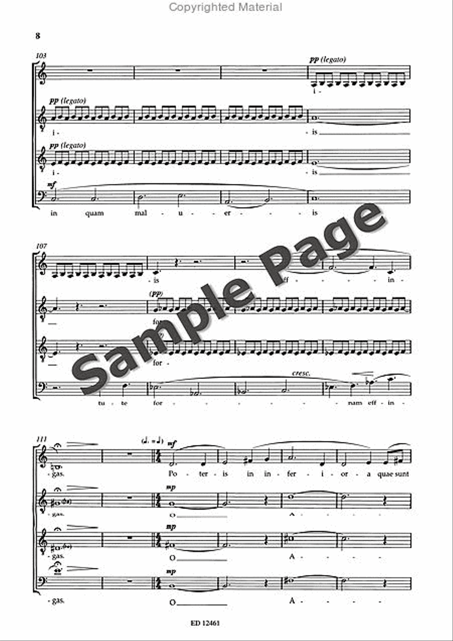 Glorious Hill Men's Voices TTBB scores gallery preview page 13