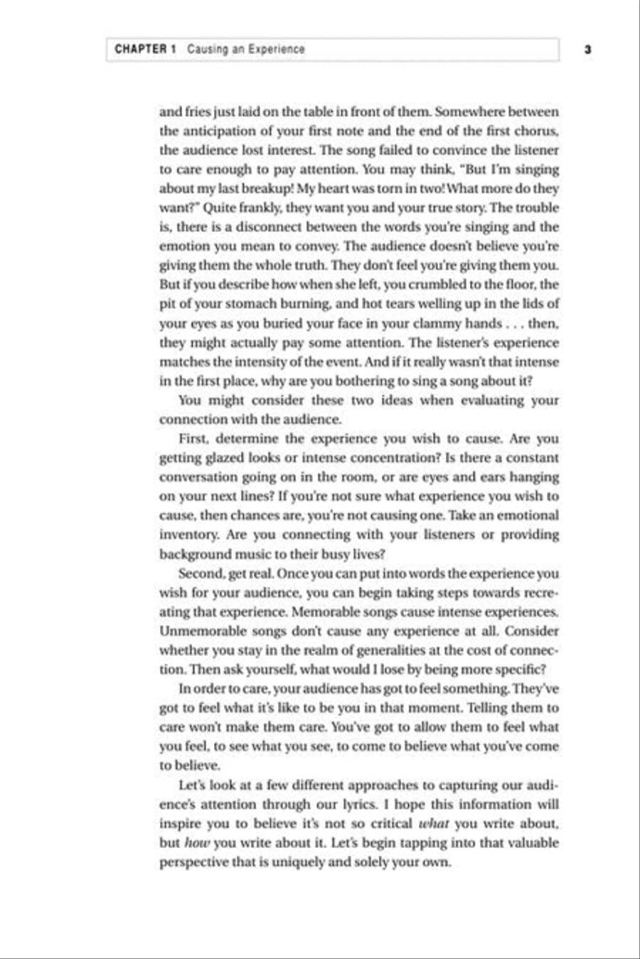 Popular Lyric Writing Popular Lyric Writing Collection / Songbook scores gallery preview page 12