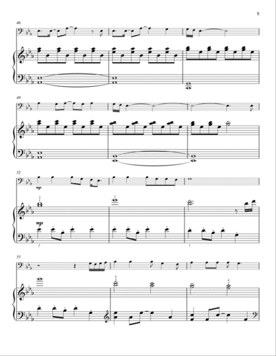 Story Of My Life Easy Piano scores gallery preview page 5
