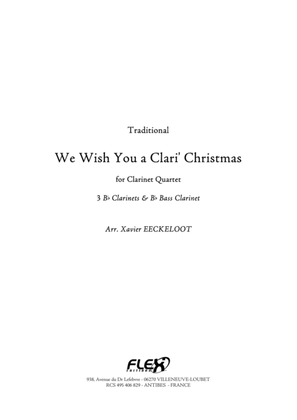 We Wish You a Clari' Christmas