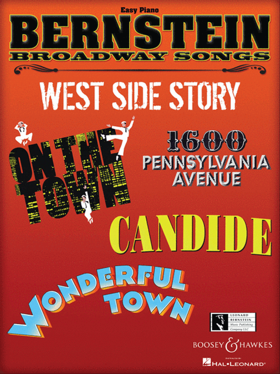 Bernstein Broadway Songs Voice scores gallery preview page 1