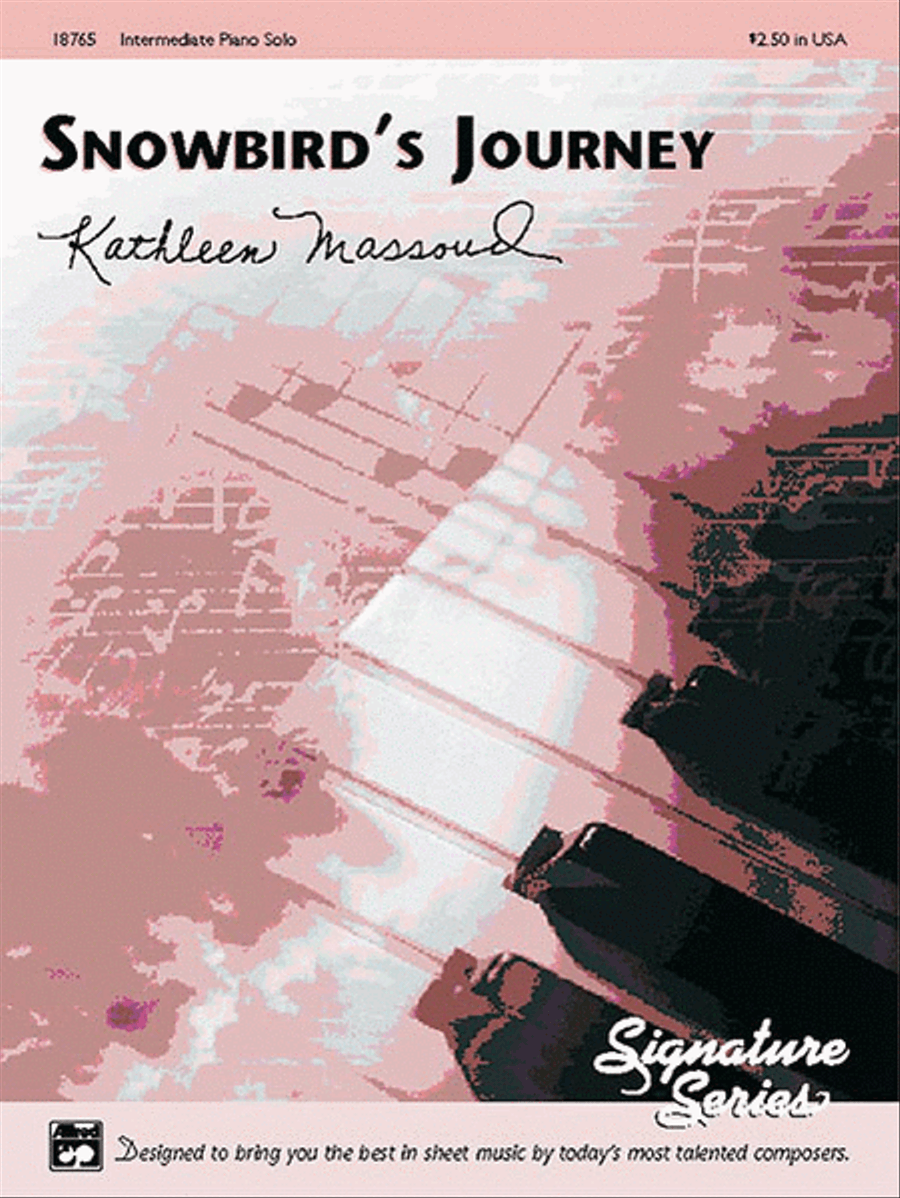 Snowbird's Journey Piano Solo scores gallery preview page 1
