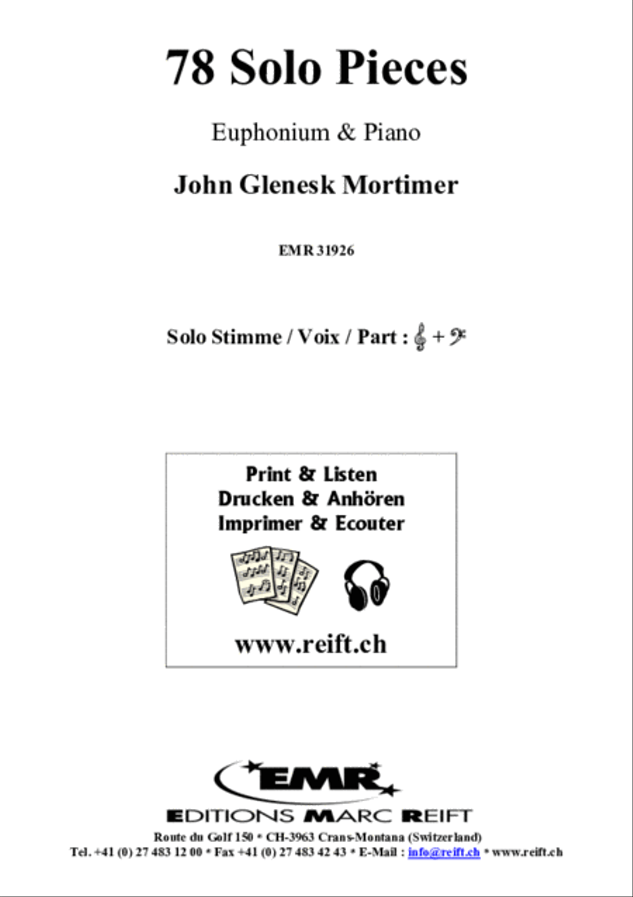 78 Solo Pieces Euphonium scores gallery preview page 2