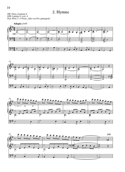 Suite No. 4 for organ