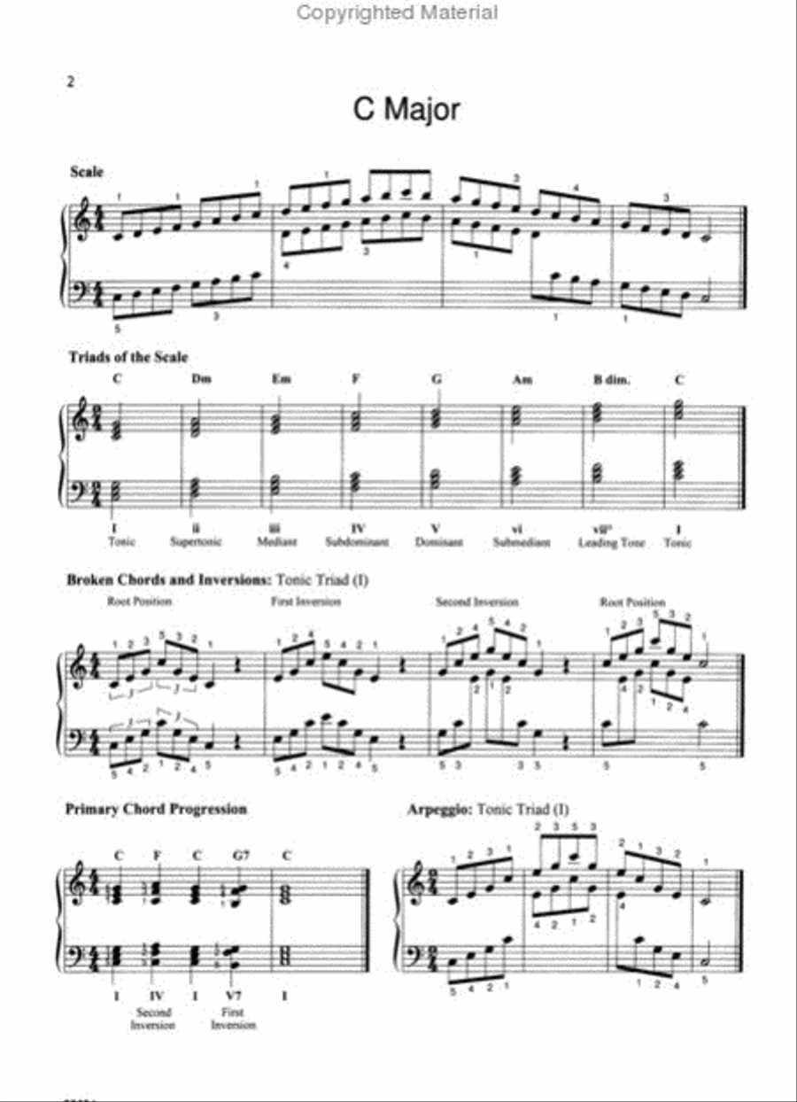 Scale Skills - Level 4 Piano Method scores gallery preview page 2