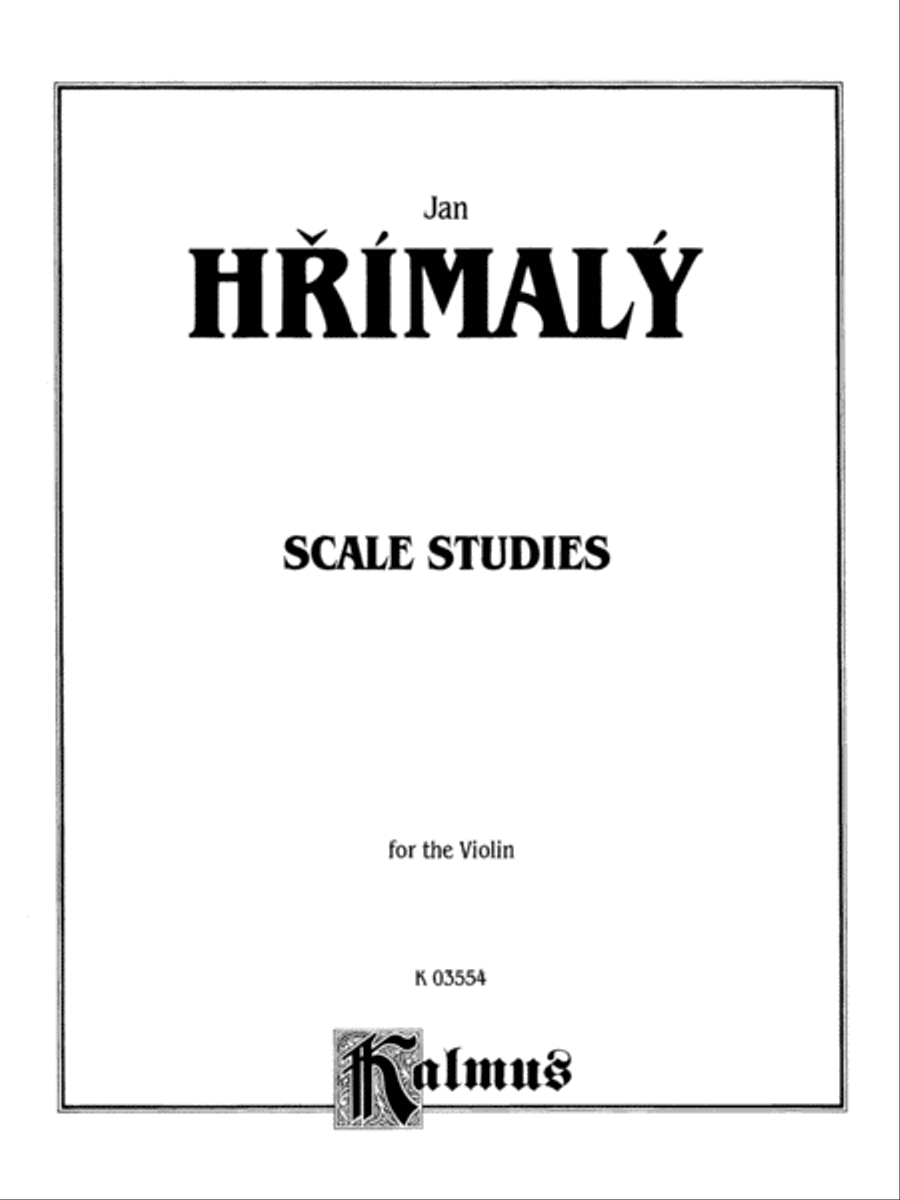Scale Studies Violin Solo scores gallery preview page 2