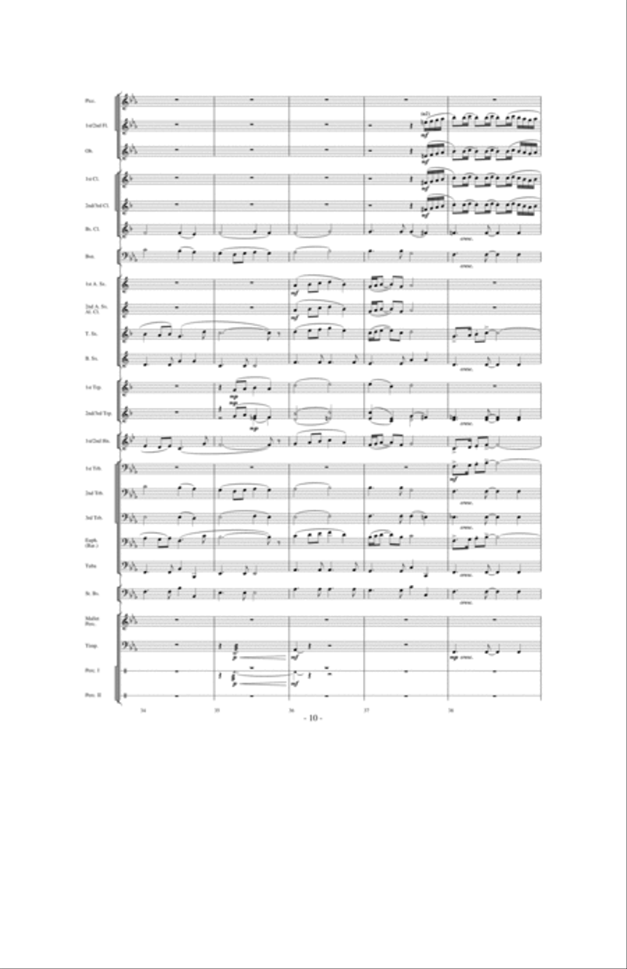 Where Eagles Soar Where Eagles Soar Concert Band scores gallery preview page 9