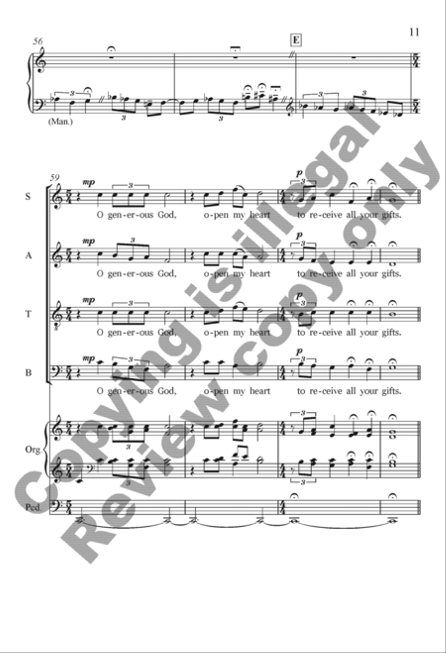 Alleluias, Intercessions and Remembrances 4-Part scores gallery preview page 27