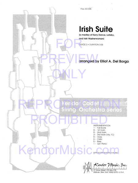 Irish Suite (Full Score)