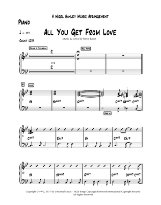 Book cover for All You Get From Love Is A Love Song