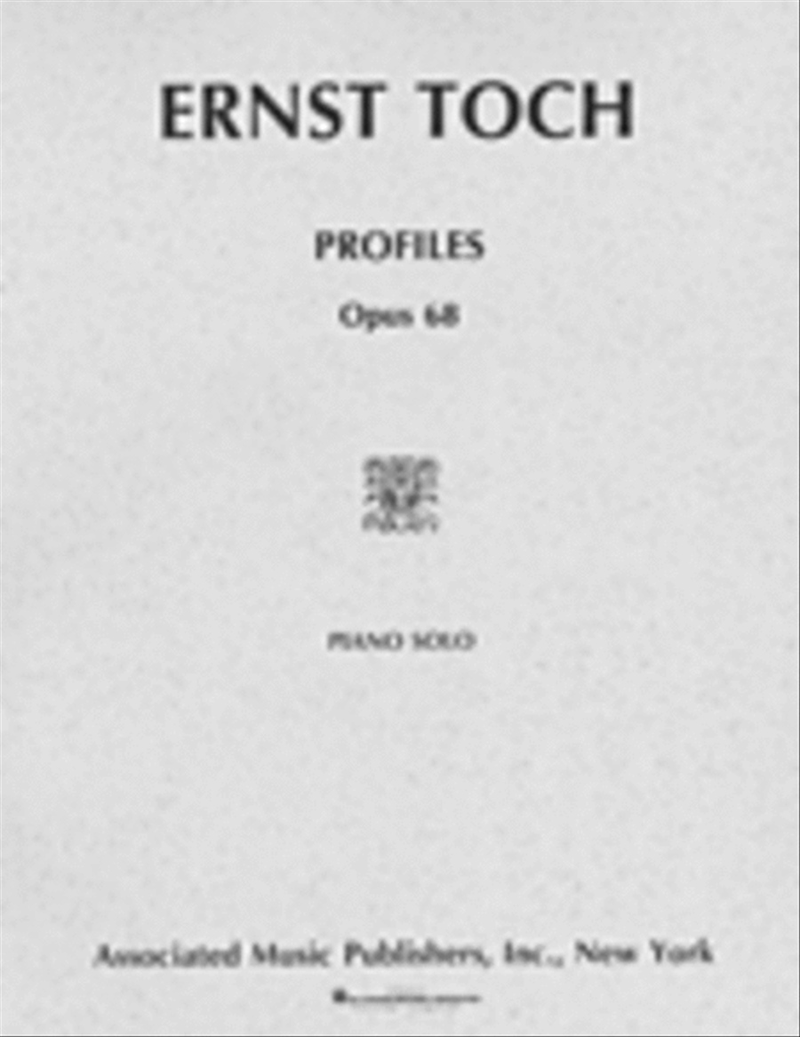 Profiles, Op. 68 Profiles, Op. 68 Piano Solo scores gallery preview page 1