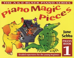 Book cover for Piano Magic Pieces Book 1