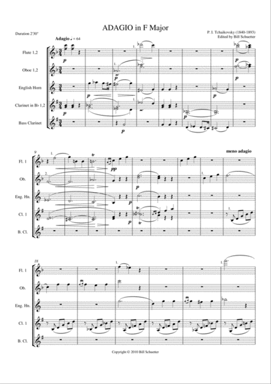 Adagio in F