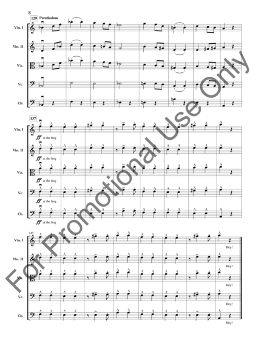 Fantasia on Tum Balalaika Orchestra scores gallery preview page 9