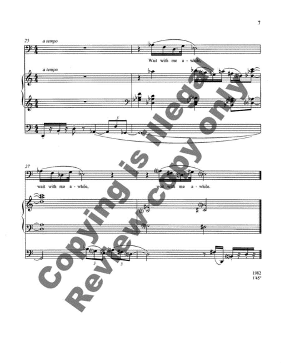 Before Winter Voice scores gallery preview page 8