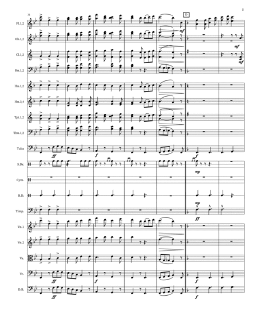 Christmas Finale Christmas Finale Bassoon scores gallery preview page 5