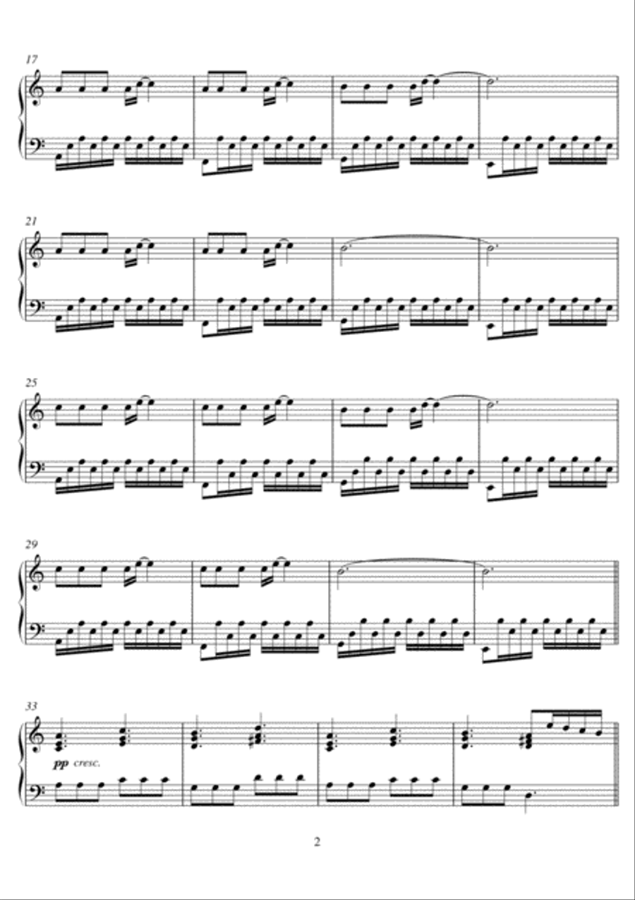 Divenire Piano scores gallery preview page 2
