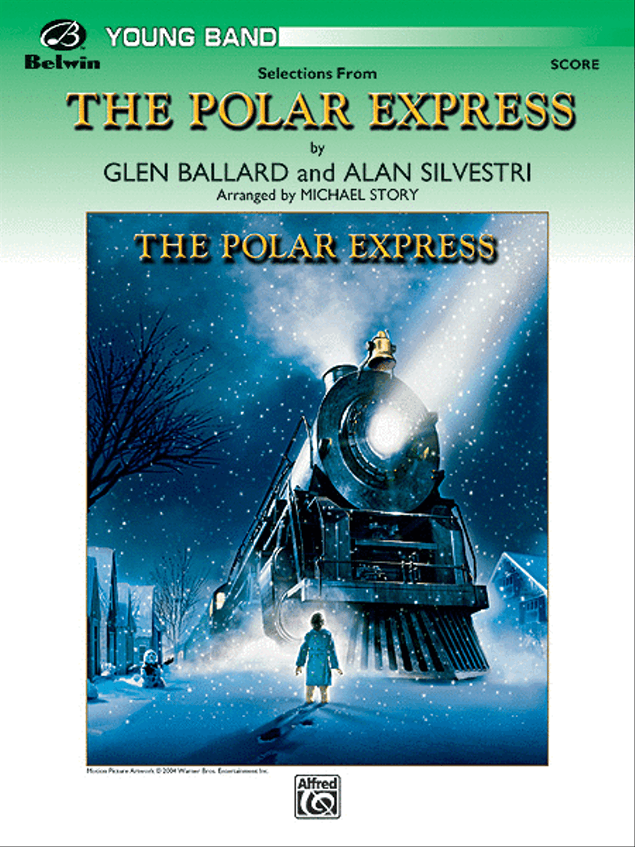 The Polar Express, Selections from Concert Band scores gallery preview page 1
