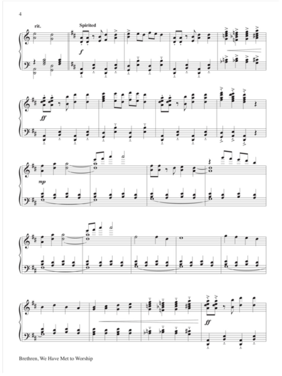 Essential Collection Church Pianist, Vol. 2 Piano Solo scores gallery preview page 3