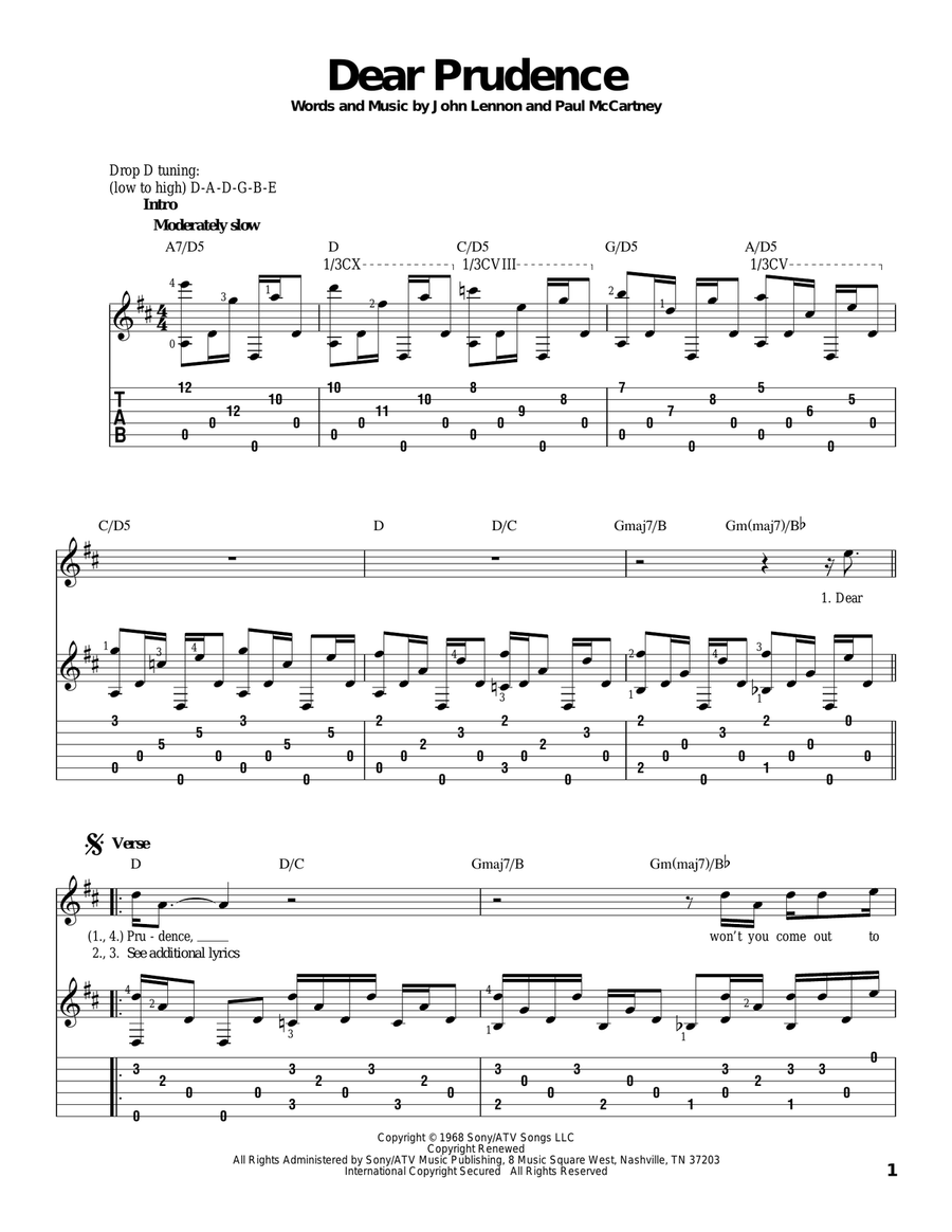 Dear Prudence