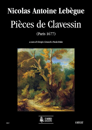 Book cover for Pièces de Clavessin (Paris 1677) for Harpsichord