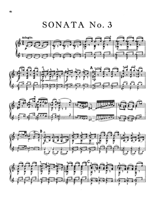 Book cover for Bach: Six Sonatas and Partitas - Sonata No. 3