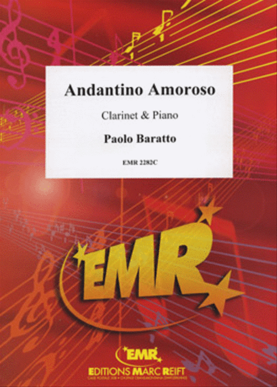 Andantino Amoroso Andantino Amoroso Clarinet Solo scores gallery preview page 1